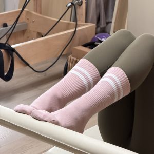 CHAUSSETTES ANTIDÉRAPANTES - ROSE